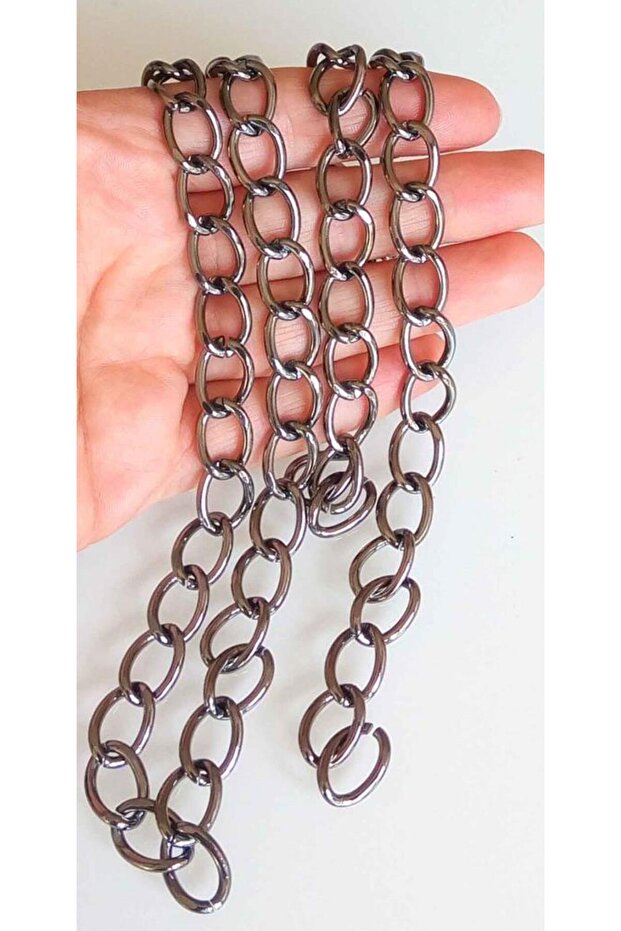 Smoked Color Thin Bag Chain 150 cm