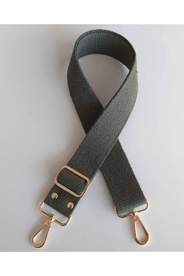 Cotton Column 120X4 cm Light Gold Metal Khaki