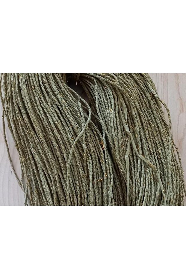Angel Bag Accessory Glitter Paper String Pistachio Green Color 400 gr