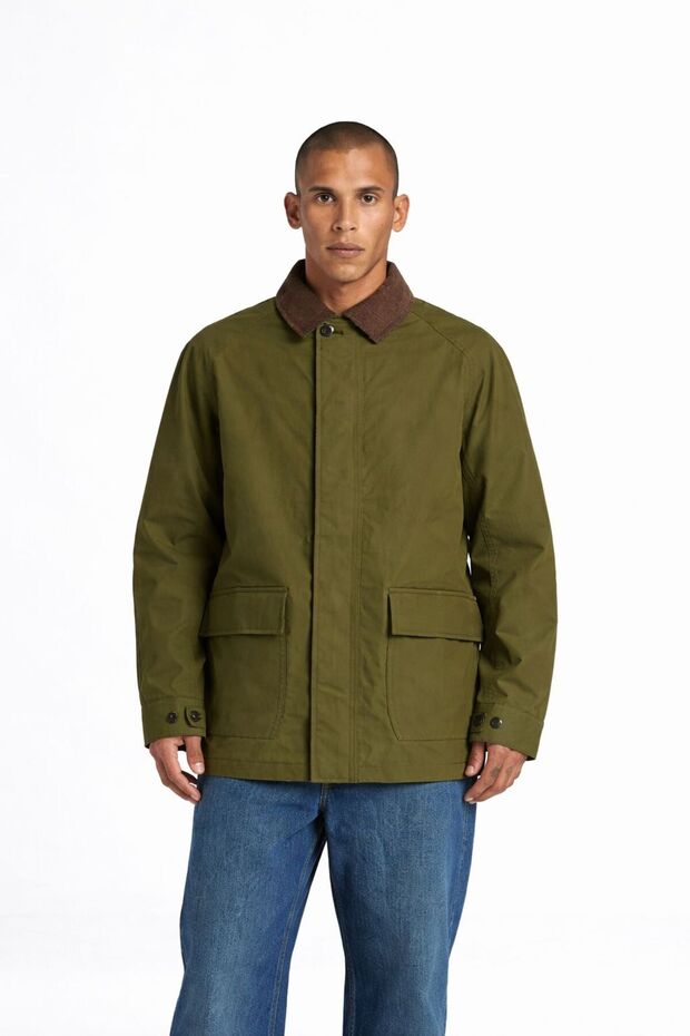 Waterproof Barn Coat Men's Green Coat Tb0A44Gba581