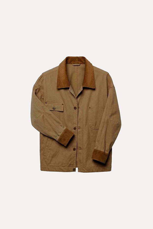 Contrast Denim Jacket