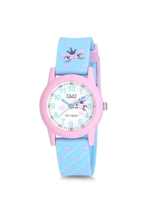Waterproof Children's Wristwatch Queen Cat Patterned