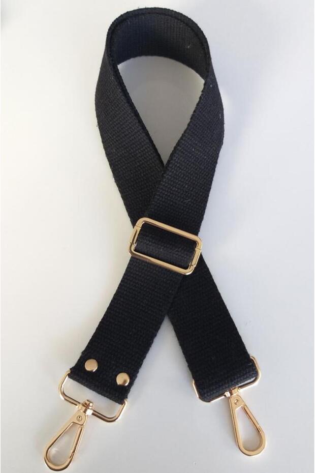 Cotton Column 120X4 cm Light Gold Metal Black