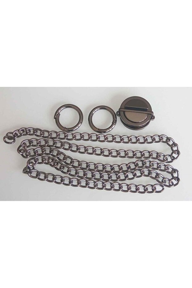 Smoke Color Bag Chain Set