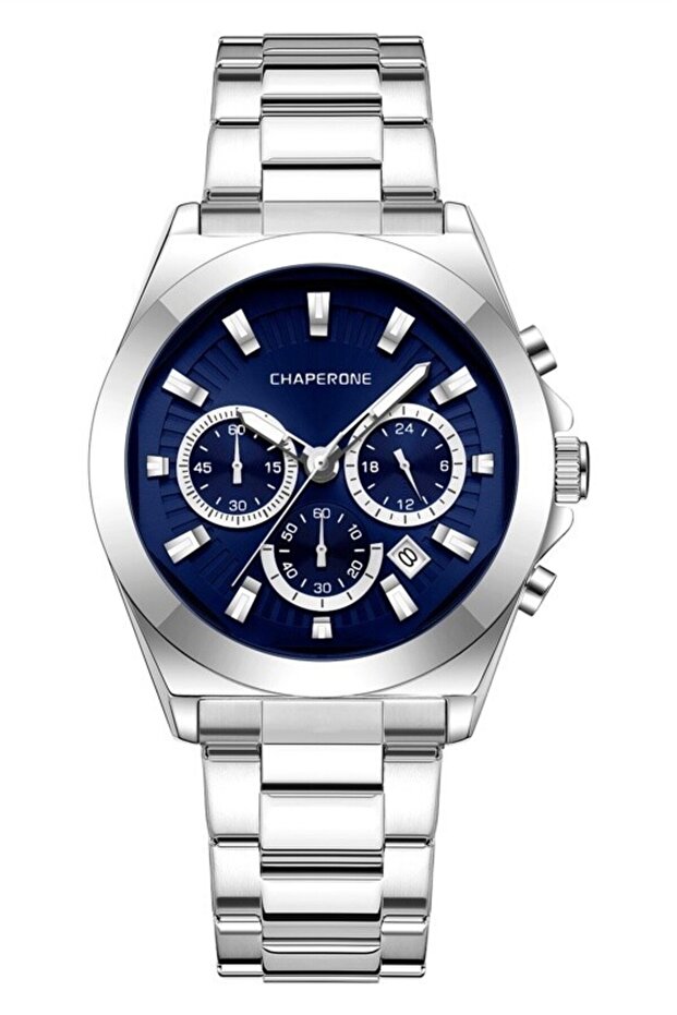Ch158M Men's Wristwatch with Metal Band
