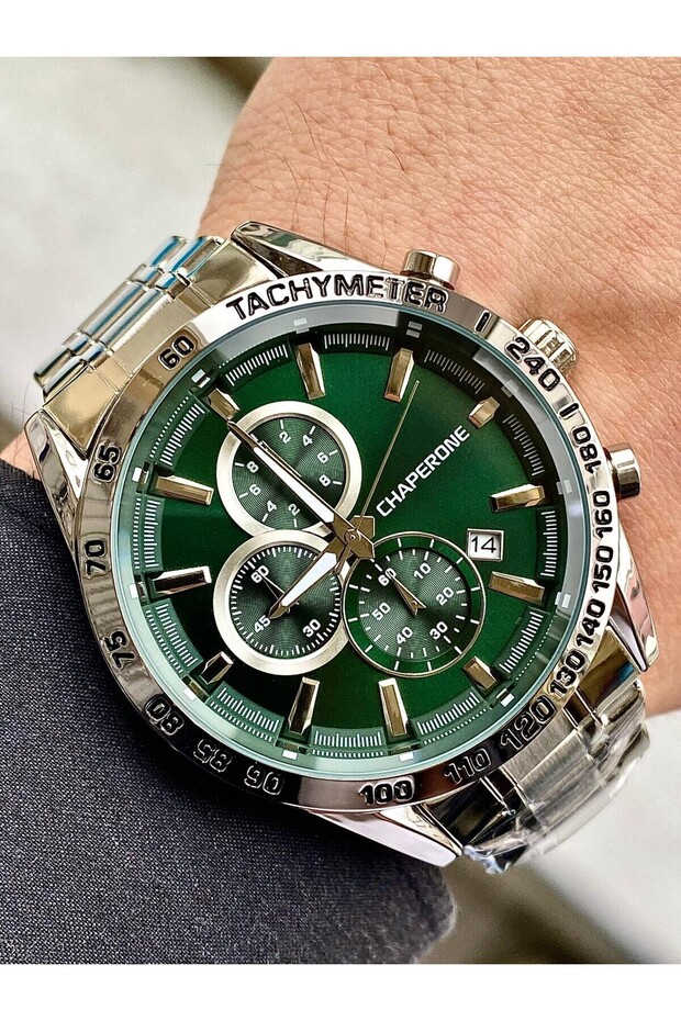 Ch165M Men's Wristwatch with Metal Band