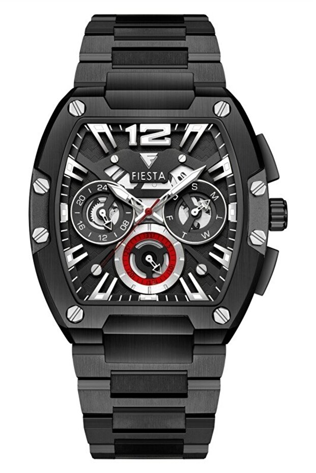 F24082M Men's Wristwatch with Metal Band