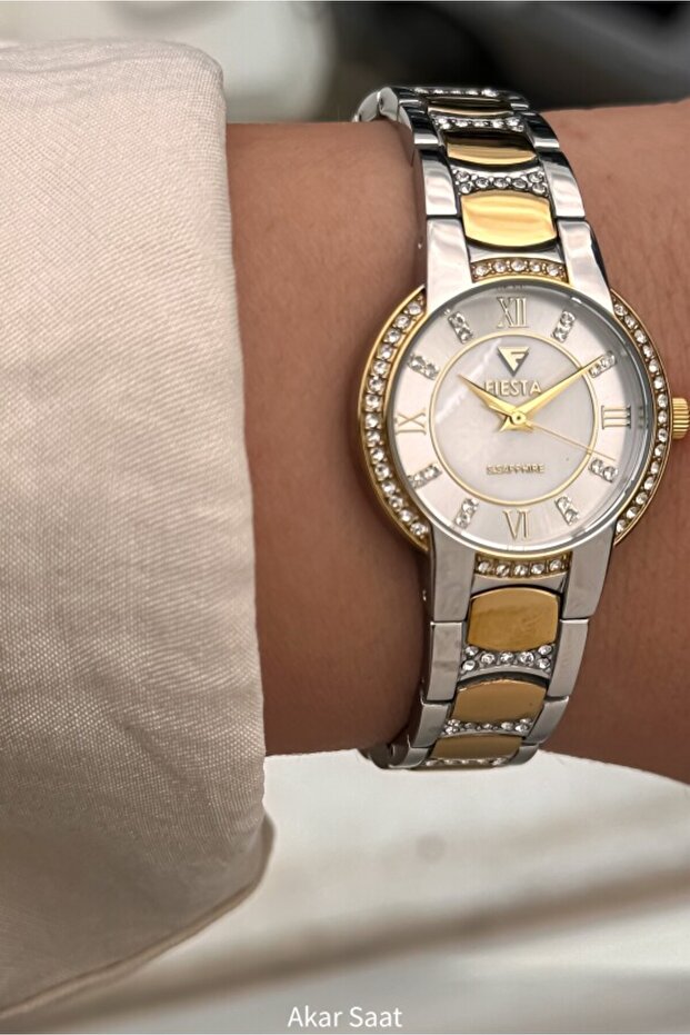 F24099L Metal Band Women's Wristwatch