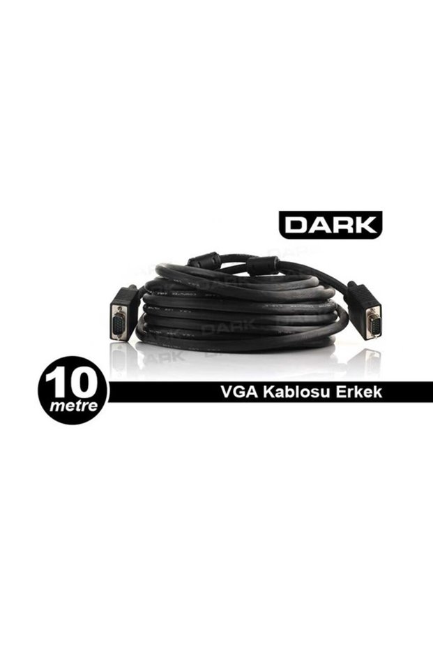 كابل تمديد DARK بطول 10 أمتار DK-CB-VGAL1000 VGA