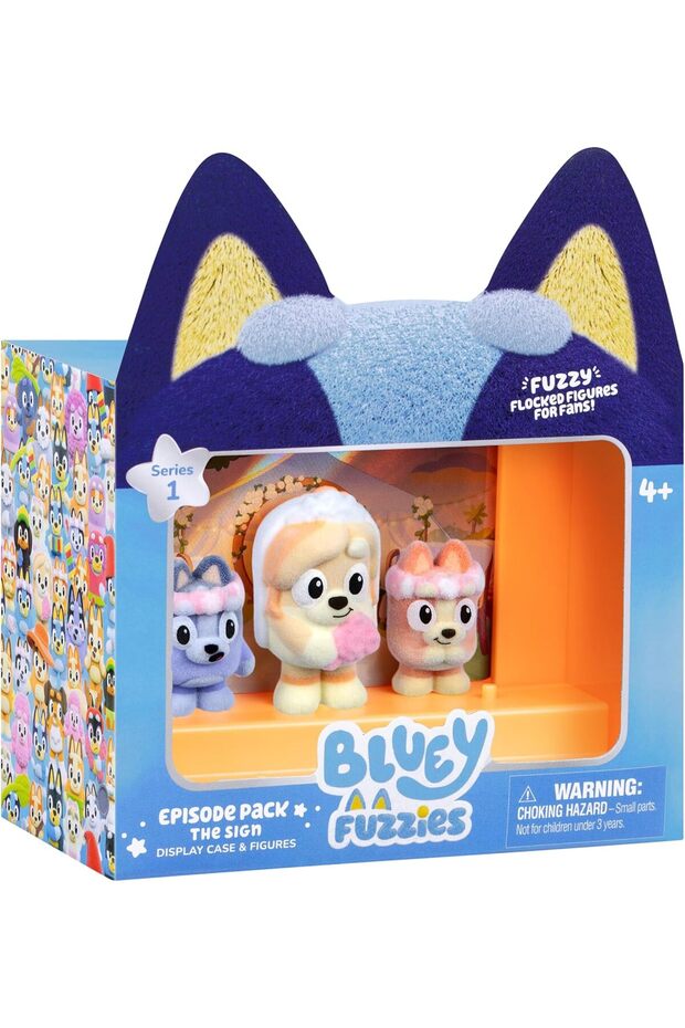 Fuzzies The Sign Episode Pack 3 Collectible Mini-Figures Exclusive Display Card Guide Toy
