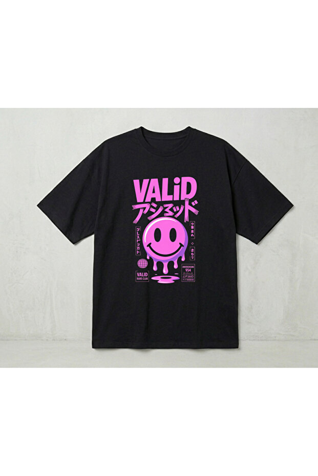 Valid Printed Unisex Oversize T-Shirt