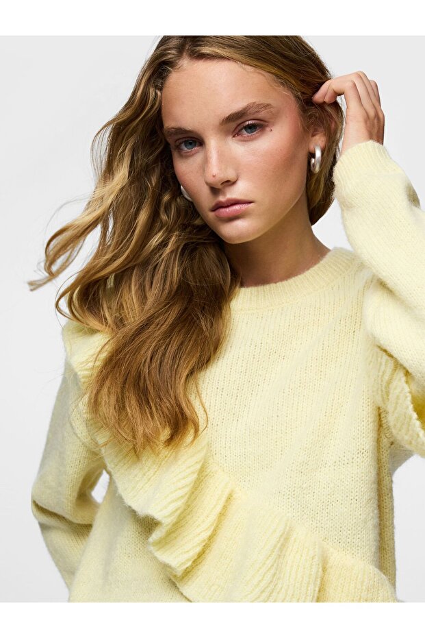 Strickpullover PCNOR RÜSCHEN - 8