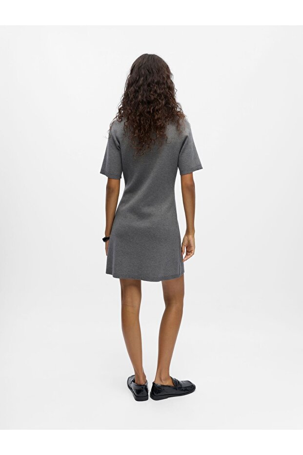 Midikleid Strick - 3