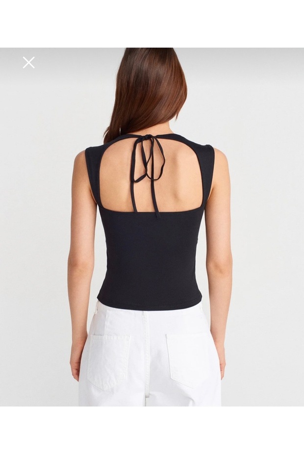 Arkadan bağlamalı crop - 3