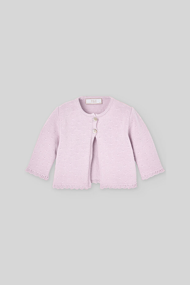 Paz Rodriguez Newborn Powder Cardigan