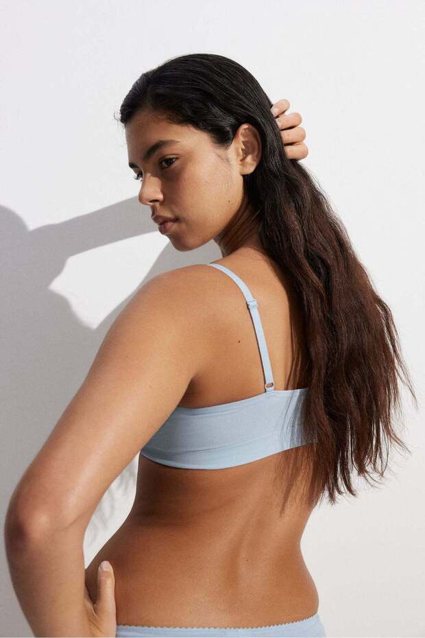 Seamless padded soft bra - 2