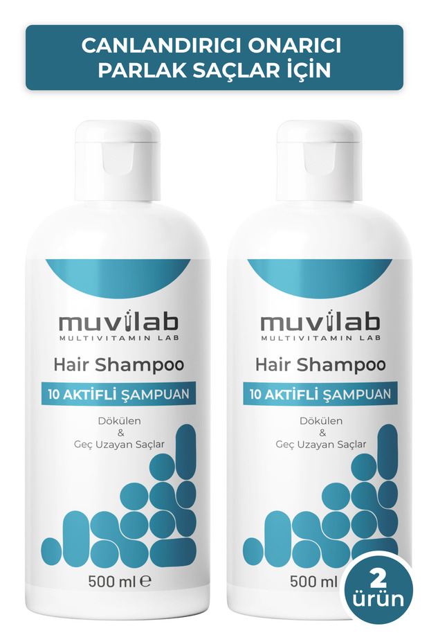 Anti-Hair Loss, Salt-Free and Fast Lengthening Biotin 10 Active Purifying Shampoo for Men and Women