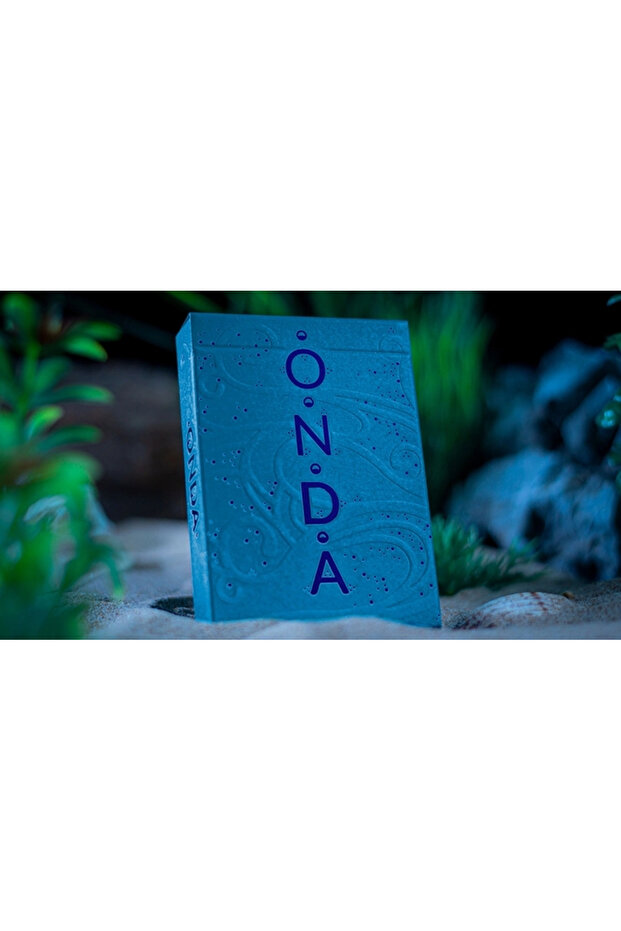 Onda (Blue) Playing Cards