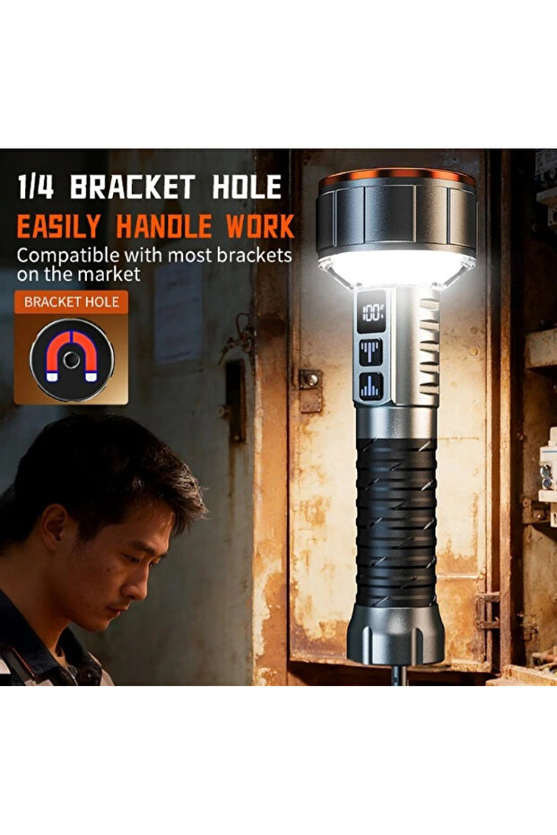 -32948 Multifunctional Handheld Flashlight - 2