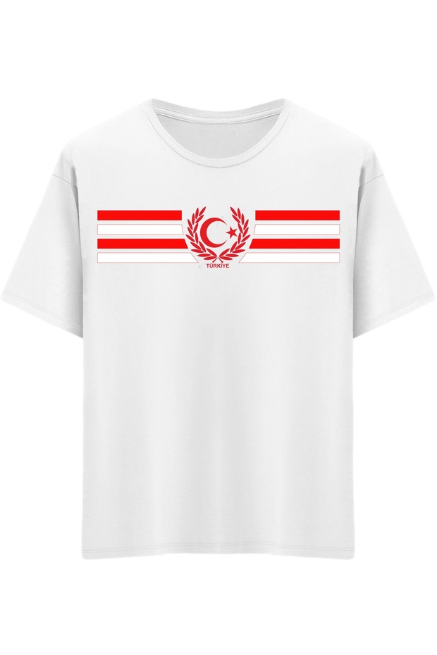 Vatan Çizgisi – Turkey Emblem Printed Children's T-Shirt
