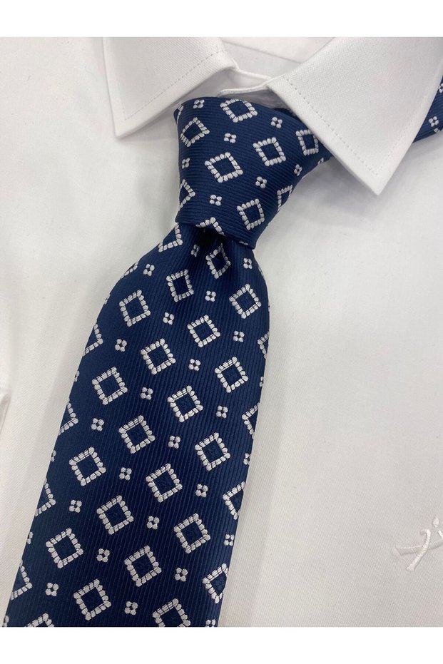 Woven Fabric Patterned Tie