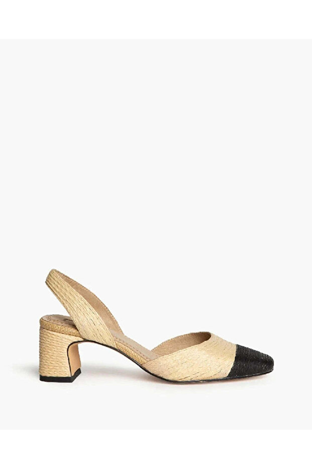 SLING-BACK IN RAFFIA - 1