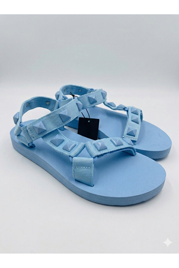 Women's Blue Sandals Int1223Y018 3Fx