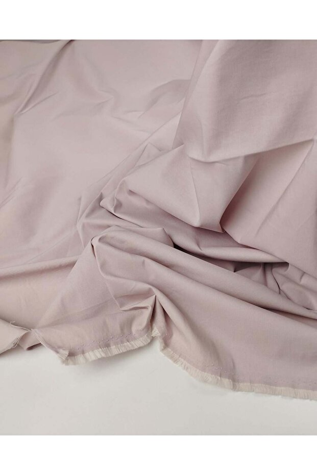 Ash Pink Cotton Elastane Fabric Width: 140cm