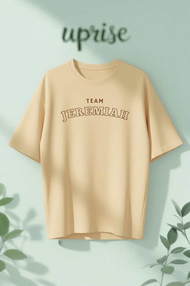 Team Jeremiah the Summer I Turned Pretty Printed Cotton Oversize T-Shirt