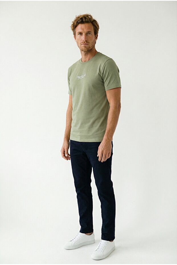 New Season Men's Slim Fit Printed Tshirt 7031