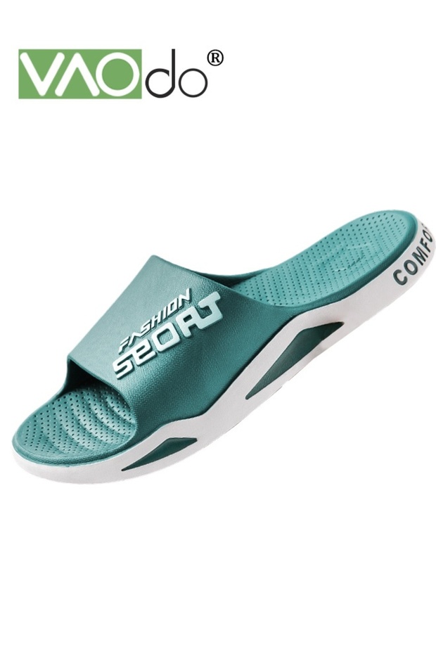 Men's Slippers House Slides Shower SandalsThick Sole Non-slip Slip On Fashion Outdoor Beach Slippers