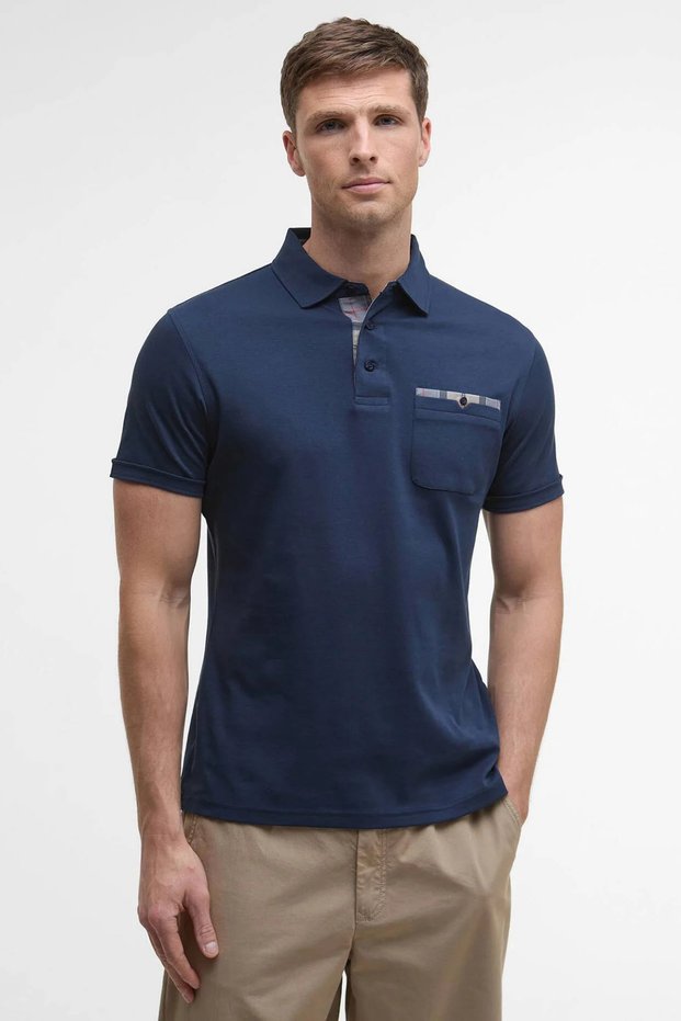 Premium Corpatch Tailored Polo Yaka NY91 Navy
