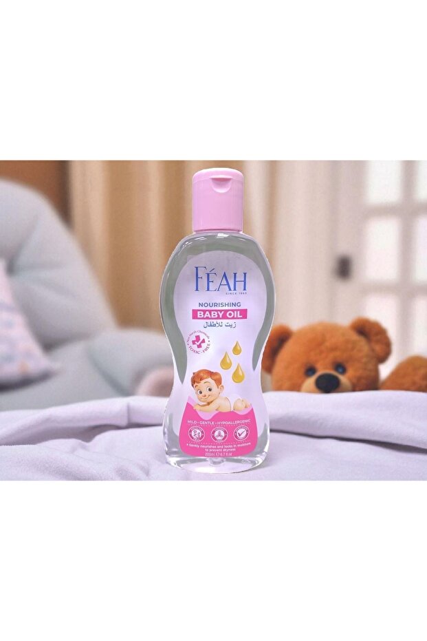 FEAHBABY OIL 200ML(VITAMINE E FORMULA) - 1
