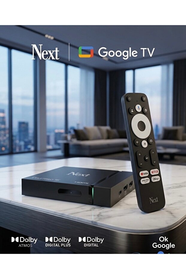 NEXT START PRO 4K ANDROID TV BOX STİCK GOOGLE LİSANSLI - 2