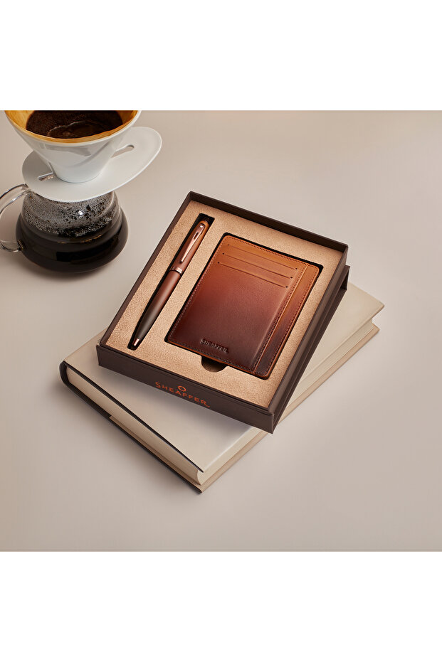 Giftset 100 9374 Coffee Edition Matt Brown With Regal Brown Pvd Trims Bp + Coffee Brown Cch