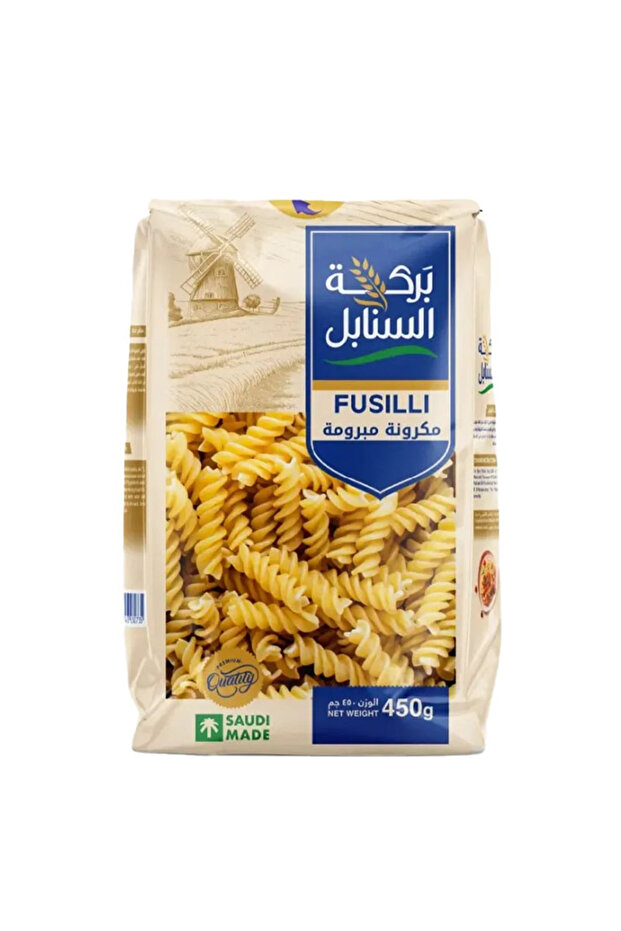 كرتونة بركة السنابل مكرونة متنوع 12 * 450 جرام