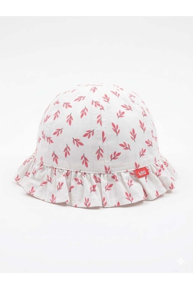 Kitti 0-18 Months Flower Figured Baby Girl Fedora Hat