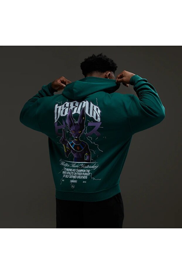 Hanorac verde DBS Beerus - 6