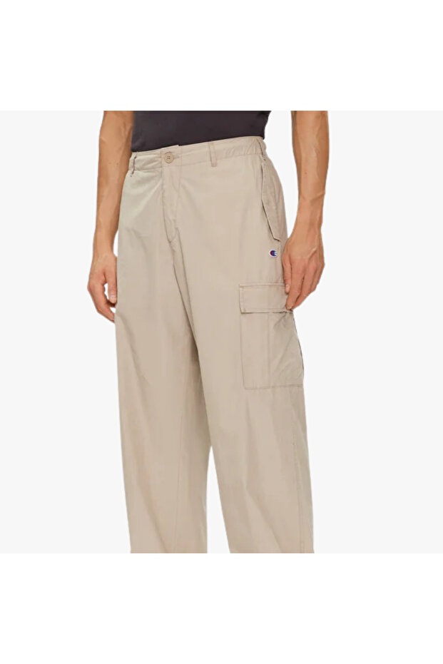 REVERSE WEAVE CARGO PANTS - 4