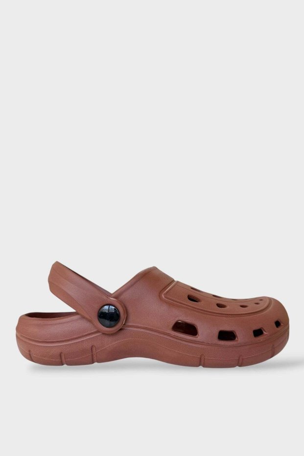 Unisex Comfort Lightweight Medical Nurse Doctor Sabo Slippers Brown