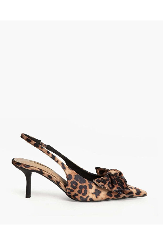 SLING BACK IN LEOPARD