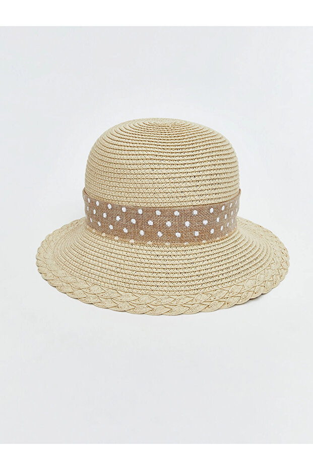 Lcw Accessories Beige Girl's Straw Hat