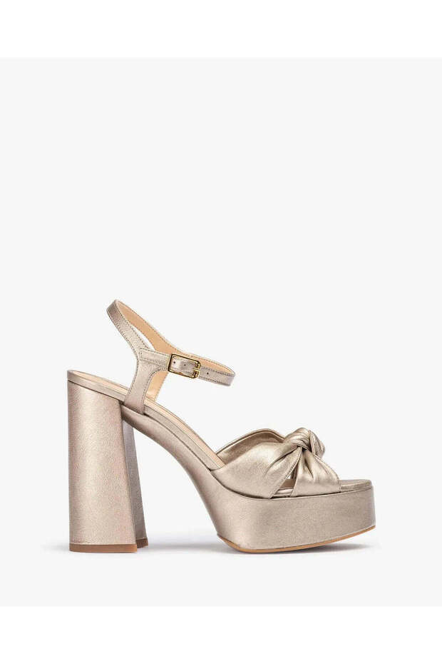 HIGH HEEL SANDAL IN MUMM