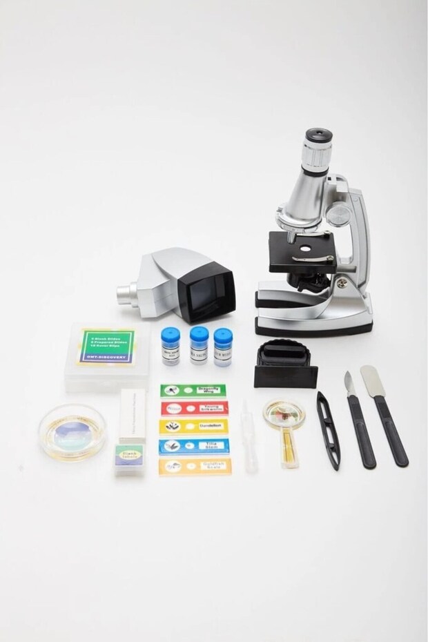 -50x-100x-200x-400x-600-1200x Educational Projector Microscope Set for Children