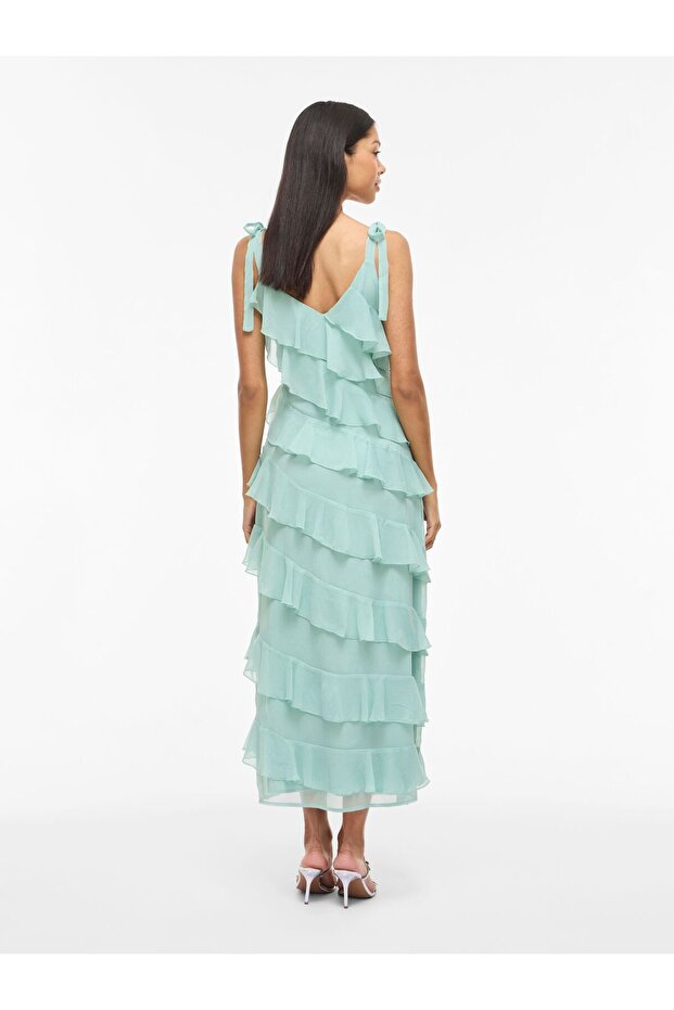 Maxikleid VILUNA s ramínky - 4