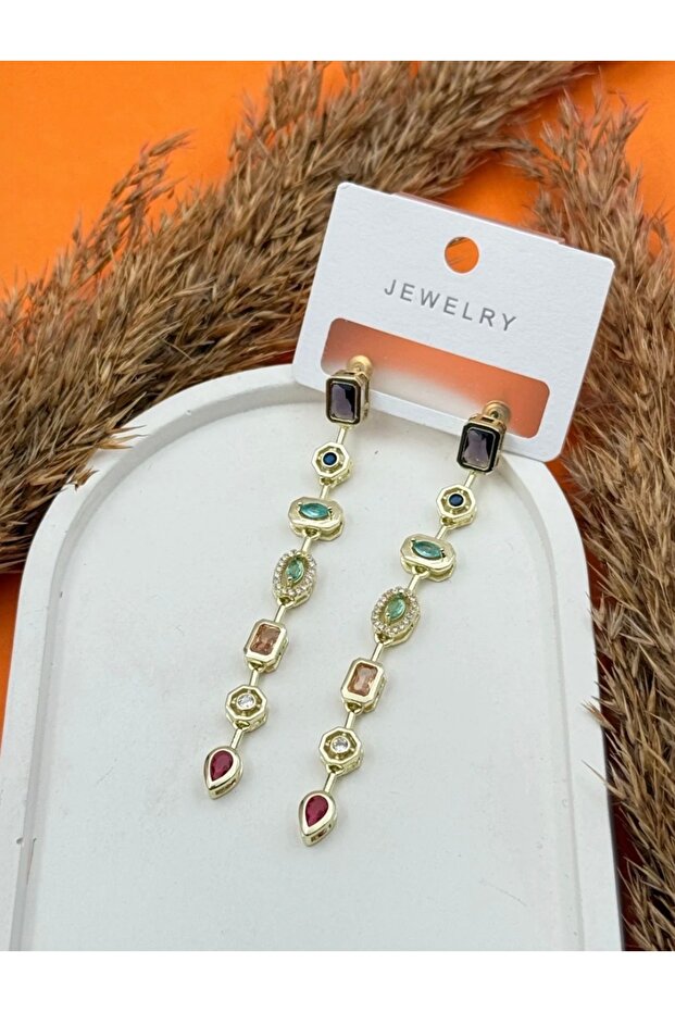Y Model Steel Earrings