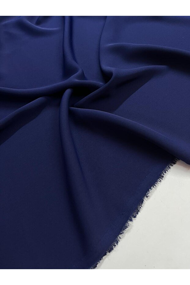 New Series Draped Crepe Fabric Double Length by the Meter Evening Dress Robe Ferace Islamic Clothing Customization
