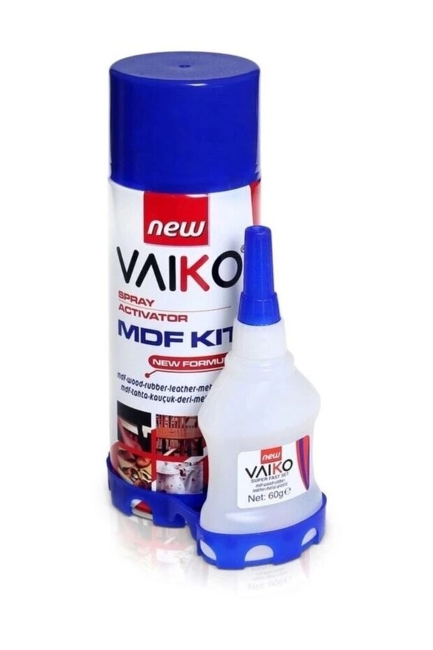 VAIKO 200 مل + 20 جرام بلاستيك MDF سيراميك لاصق سريع