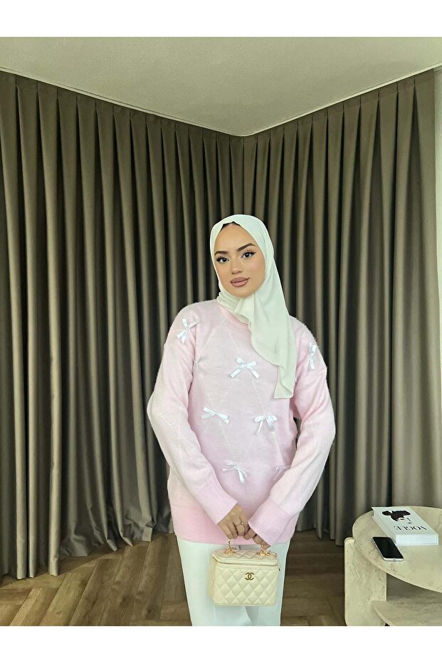 سترة تريكو بفيونكة
