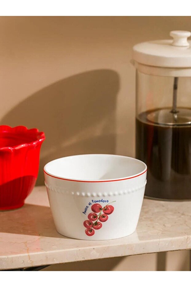 Tomato Printed Porcelain Bowl 11 cm (S6)